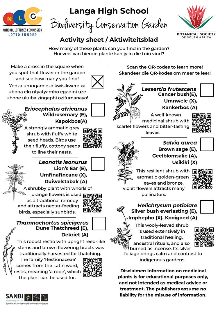 Langa-Activity-Sheet Langa Activity Sheet